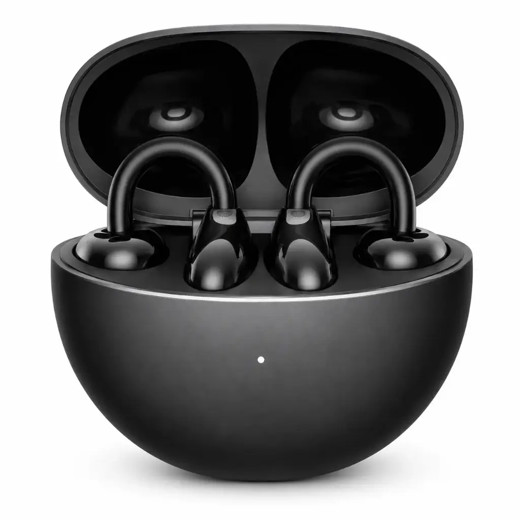HONOR Choice Earbuds Clip Negro | Audífonos Inalámbricos Open-Ear - Imagen 1